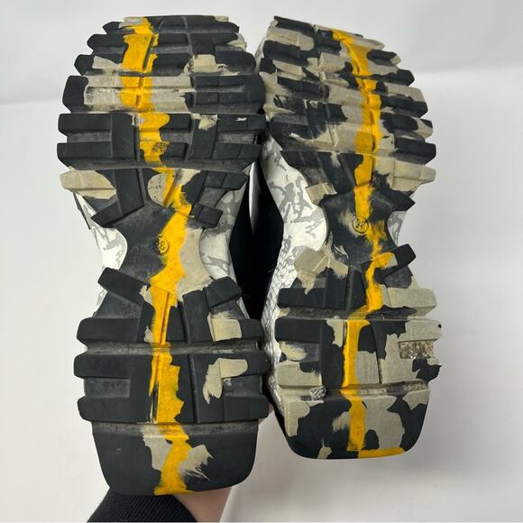 Bueno Black Sneakers Chunky Dad Shoe Lace Up  Womens Size EU 38 US 7.5 - 8 - Picture 10 of 13